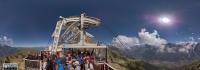 At the arrival of Brévent cable car