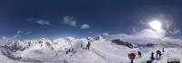 En arrivant au col du Chardonnet sud à 2638 m