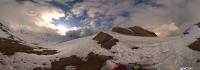 At the North Pass of the Lakes above the Etendard refuge