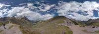 Au col de la Ponsonnière dans le massif des Cerces, 2613 m