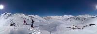 On the crest of the Alpette at Larche Pass