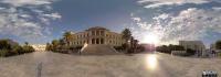 The big square in front of the city hall of Ermoupoli