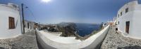 Above Fira at the morning