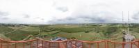 Top of great lighthouse in Belle Isle at Bangor