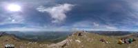 In the summit of the Grande Sure at 1920 m