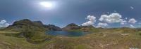 Etang de Fontargente en Haute Ariège à 2150 m