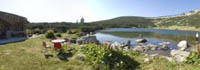 At the Bezbozko lake, below the Trouts lake