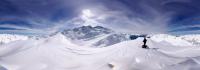 Le sommet des Aiguillettes au dessus de Vaujany