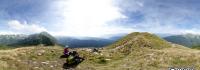 A the summit of Plagnes, in front of the Petit Charnier - 2085 m