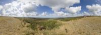 Menez Hom, the top of Brittany with view about Atlantic