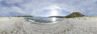 The beach of the Punta Molentis