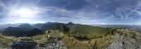 Above the restaurant of Saint Eynard