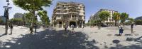 La casa Milà de Gaudi surnommée la Pedrera