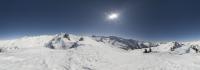 At the summit of peak Traversier - 2850 m