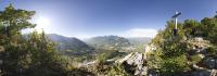 Vue de la valée de l'Isère depuis Roche Brune