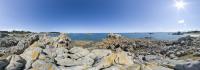 The rocky coast at Pors Hir