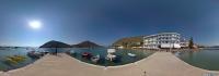 Wharf at the Tolo beach in the gulf of Argolide 