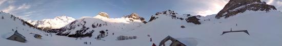 Alpe du Lauzet in winter