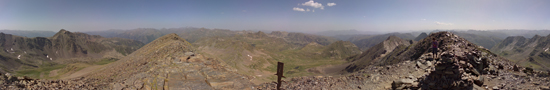 Serrera Peak in Andorra at 2912 m