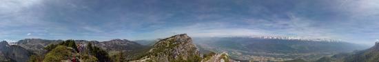 Above the Aup du Seuil at 1864 m