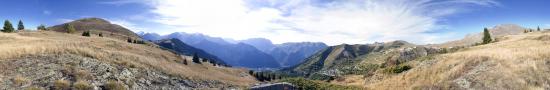 On the mountain pasture of Auris in Autumn
