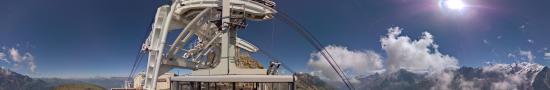 At the arrival of Brévent cable car