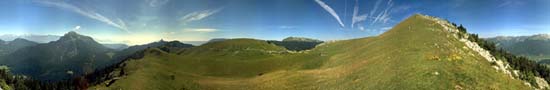 While going up in Charmant Som