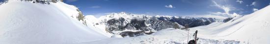 Above the village of La CHalp