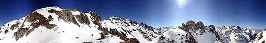 Au col de l'Aigleton