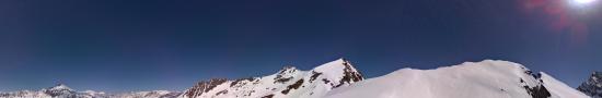 The Audras Pass close to the Dent du Colerin