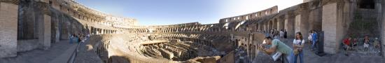 Terrace of Coliseum, Flavian Amphitheatre