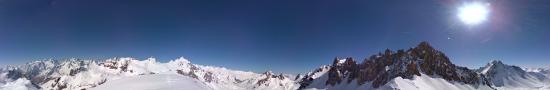 Crête de la Ponsonnière dans les Cerces à 2640 m