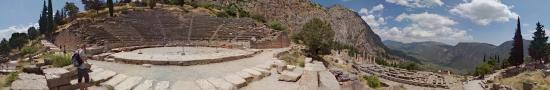 The theater of Delphi