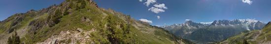 Underneath the Chalanon peak