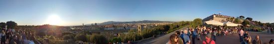 The Michelangelo belvedere at Florence