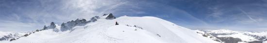 On the Girose glacier