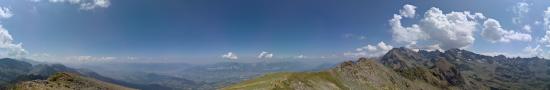 Au sommer du Grand Colon à 2394 m