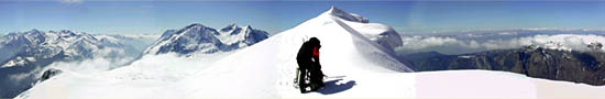 At the top of Large Galbert