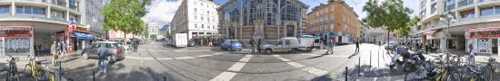 The covered market of Sainte-Claire 