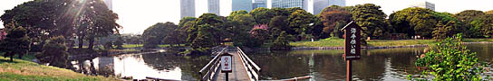 At Hama Rikyu Garden