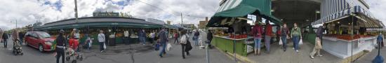 Entrée du marché couvert Jean Talon