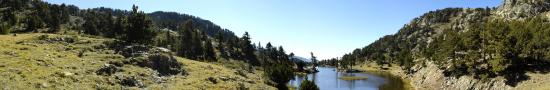 Above of Achard Lake