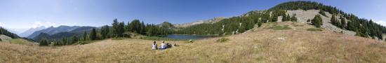 La Lac du Milieu en dessous du Dormilliouse