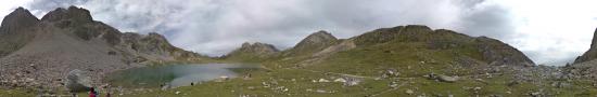 Le lac des Rond dans les Rochilles à 2452 m