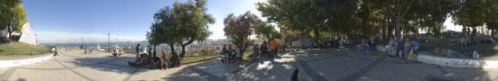 The Santa Catarina square with his beautiful Viewpoint