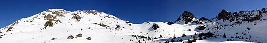 Montée au col de l\'Aigleton