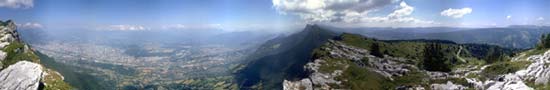 On the ridge of Moucherotte