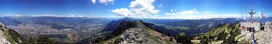 At the top of Moucherotte
