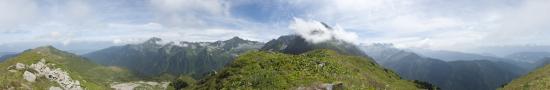 At the summit of Petit Charnier - 2181 m