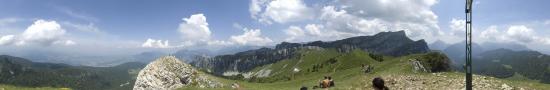 A the summit of Petit Som